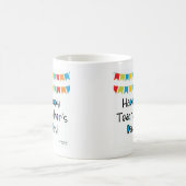 Frohen Tag des Lehrers Kaffeetasse (Mittel)