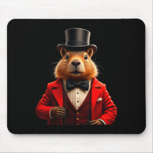 Frohen Tag des Murmeltieres 2025 Murmeltier Gentle Mousepad