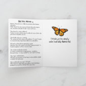 Frohen Tag des westlichen Monarchfalter | 5. Febru Karte (Innenseite)