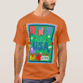 FROHEN UNABHÄNGIGKEITSTAG T-Shirt (Vorderseite)