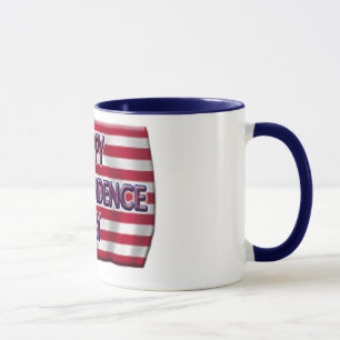 Frohen Unabhängigkeitstag Tasse