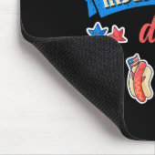 Frohen Unabhängigkeitstag - Unabhängigkeit 4. Juli Mousepad (Ecke)