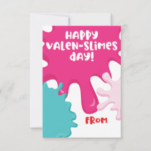 Frohen Valen-Schlamm-Tag! Valentinstagskarte Dankeskarte