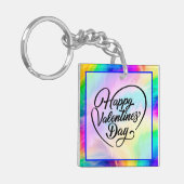 Frohen Valentinstag-23823 Schlüsselanhänger (Vorderseite links)