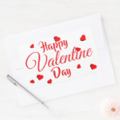 Frohen Valentinstag Aufkleber (Umschlag)