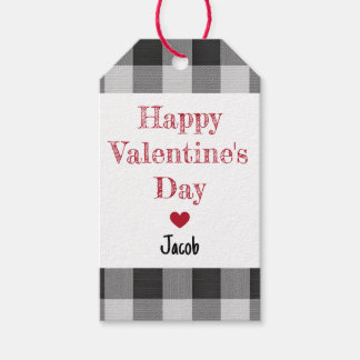 Frohen Valentinstag Buffalo Karo Klassenzimmer Jun Geschenkanhänger