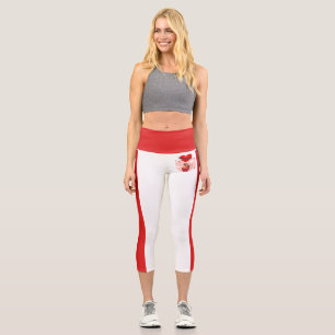 Frohen Valentinstag Capri Leggings