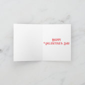 Frohen Valentinstag Dankeskarte (Innenseite)