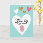 Frohen Valentinstag Ehemann Karte (Gelbe Blume)