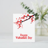 Frohen Valentinstag Einladung (Stehend Vorderseite)