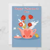 Frohen Valentinstag Feiertagskarte (Vorderseite)