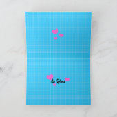 Frohen Valentinstag Feiertagskarte (Innenseite)