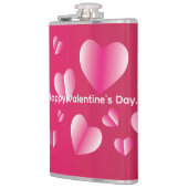 Frohen Valentinstag Flachmann (Links)