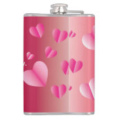 Frohen Valentinstag Flachmann (Rückseite)