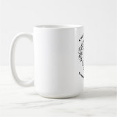 Frohen Valentinstag Geschäft Name Webseite Kaffeetasse (Links)