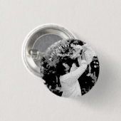 Frohen Valentinstag Geschäftname Button (Vorne & Hinten)