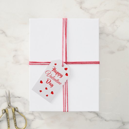 Frohen Valentinstag Geschenkanhänger (Mit Garn)