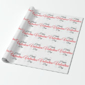 Frohen Valentinstag Geschenkpapier (Ungerollt)