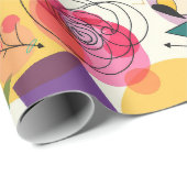 Frohen Valentinstag Geschenkpapier (Rolleneckpunkt)