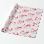 Frohen Valentinstag Geschenkpapier (Ungerollt)