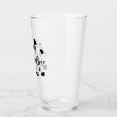 Frohen Valentinstag Glas (Links)