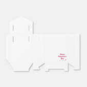 Frohen Valentinstag Glitter Geschenkschachtel (Ungefaltet)