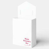 Frohen Valentinstag Glitter Geschenkschachtel (Geöffnet)