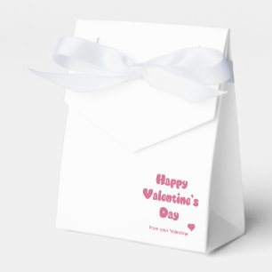 Frohen Valentinstag Glitter Geschenkschachtel