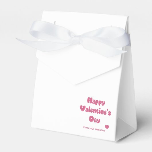 Frohen Valentinstag Glitter Geschenkschachtel (Vorderseite)