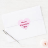 Frohen Valentinstag Glitter Herz-Aufkleber (Umschlag)