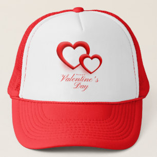Frohen Valentinstag Herz Liebe Design-23540 Truckerkappe