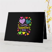 Frohen Valentinstag - Herzen Liebe Karte (Gelbe Blume)