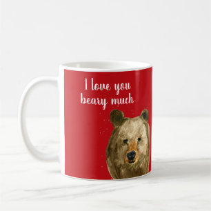 Frohen Valentinstag, ich liebe dich sehr Kaffeetasse