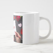 Frohen Valentinstag Jumbo-Tasse (Rechts)