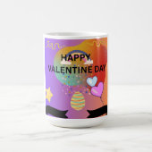 FROHEN VALENTINSTAG KAFFEETASSE (Mittel)