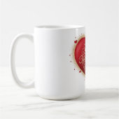Frohen Valentinstag Kaffeetasse (Links)