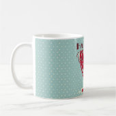 Frohen Valentinstag Kaffeetasse (Links)