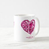 Frohen Valentinstag Kaffeetasse (VorderseiteRechts)