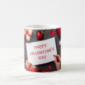 Frohen Valentinstag Kaffeetasse (Mittel)
