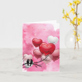 Frohen Valentinstag Karte (Gelbe Blume)