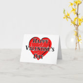 Frohen Valentinstag Karte (Gelbe Blume)