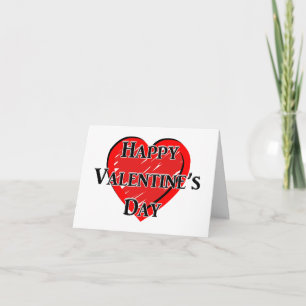 Frohen Valentinstag Karte