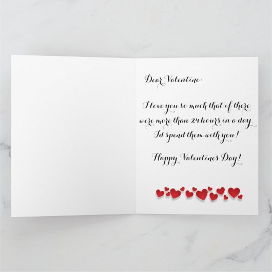 Frohen Valentinstag Karte (Innenseite)