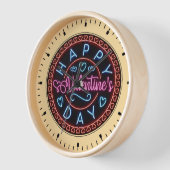 Frohen Valentinstag Kreisdesign-67128 Uhr (Winkel)