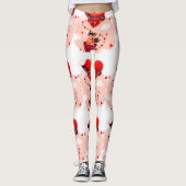 Frohen Valentinstag Leggings (Vorderseite)