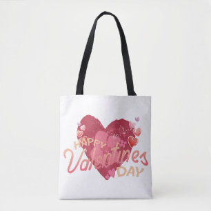 Frohen Valentinstag - Liebe und Umarmungen Tasche