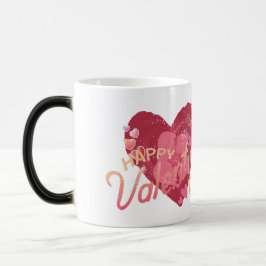 Frohen Valentinstag - Liebe und Umarmungen Verwandlungstasse