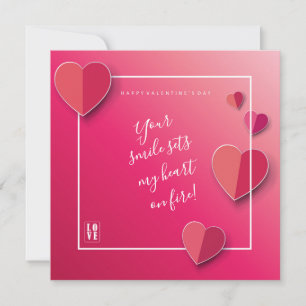 Frohen Valentinstag Liebevolles Elegantes Grußwort Feiertagskarte