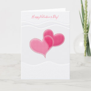 Frohen Valentinstag Liebvolle elegante Grüße Feiertagskarte