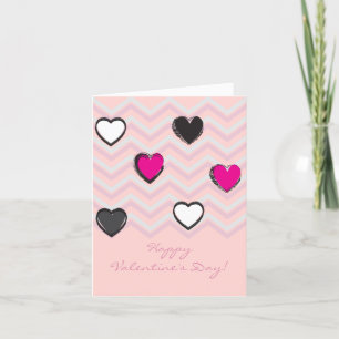 Frohen Valentinstag Liebvolle elegante Grüße Feiertagskarte